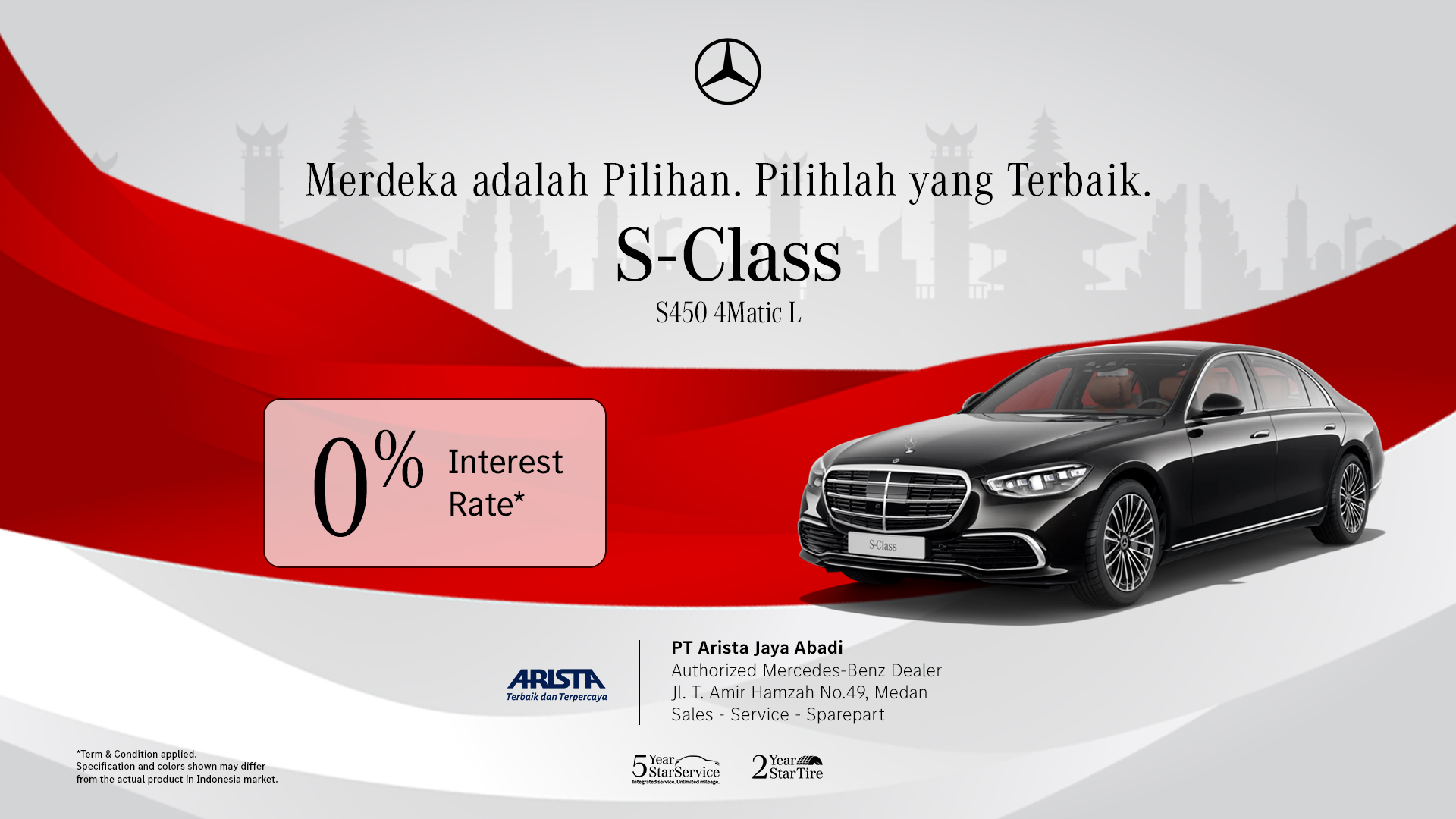 iklan mercy S450L-website
